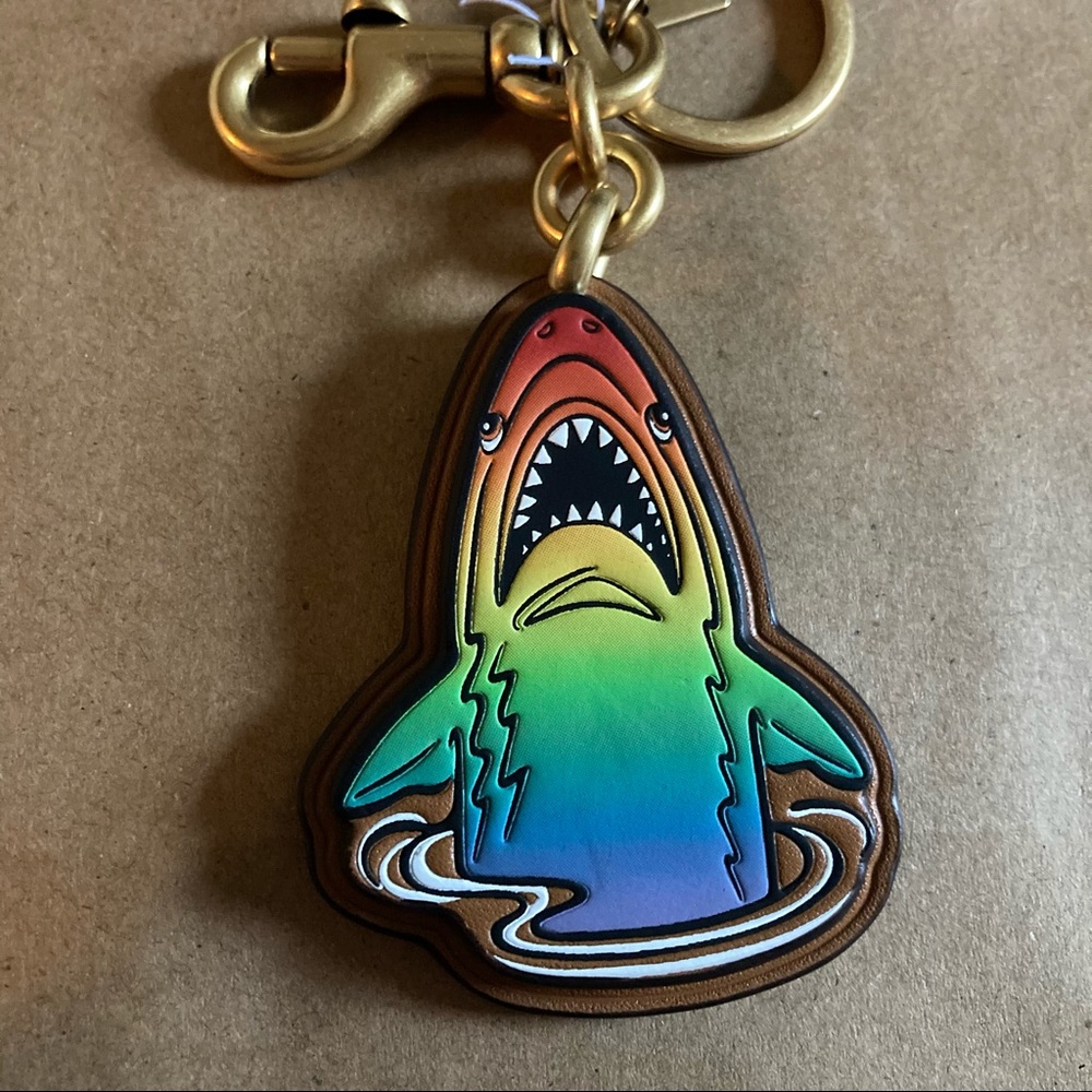 Coach Sharky Key Ring